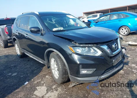 2017 Nissan Rogue Sv из США, поврежденный, VIN JN8AT2MV0HW266449